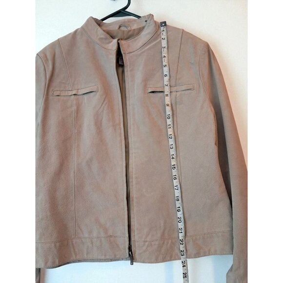 Women's Uniform John Paul Richards Suede Leather Jacket Size 12 - Picture 14 of 16